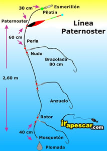  APAREJO PATERNOSTER 