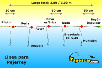 LINEAS PARA PEJERREY – IRA Pescar